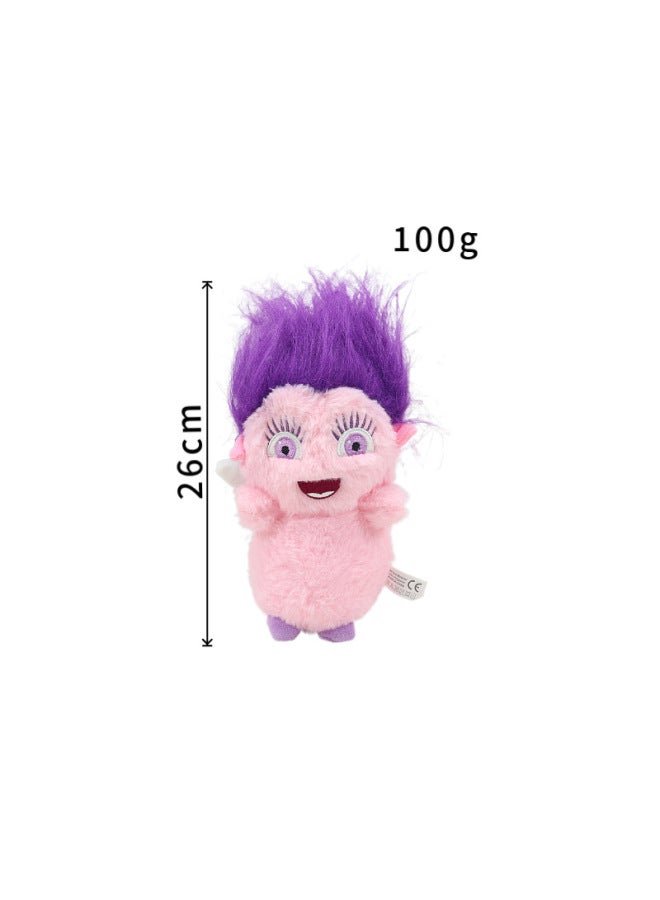 Bibble Plush Fantasy Wonderland Bibao Plush Toy دمية قطيفة دمية لعبة قطيفة - اللون: وردي - ارتفاع الكنز: تغليف عادي - Image 1