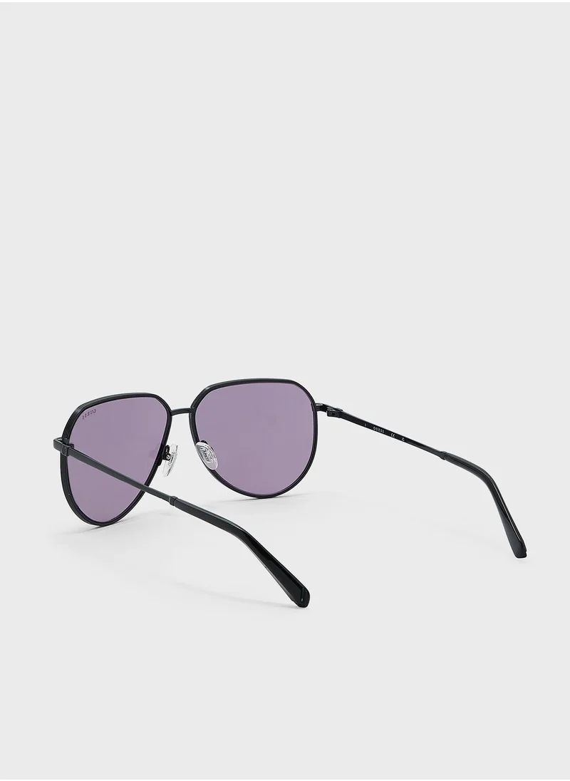 GUESS Gradient Aviator Sunglasses