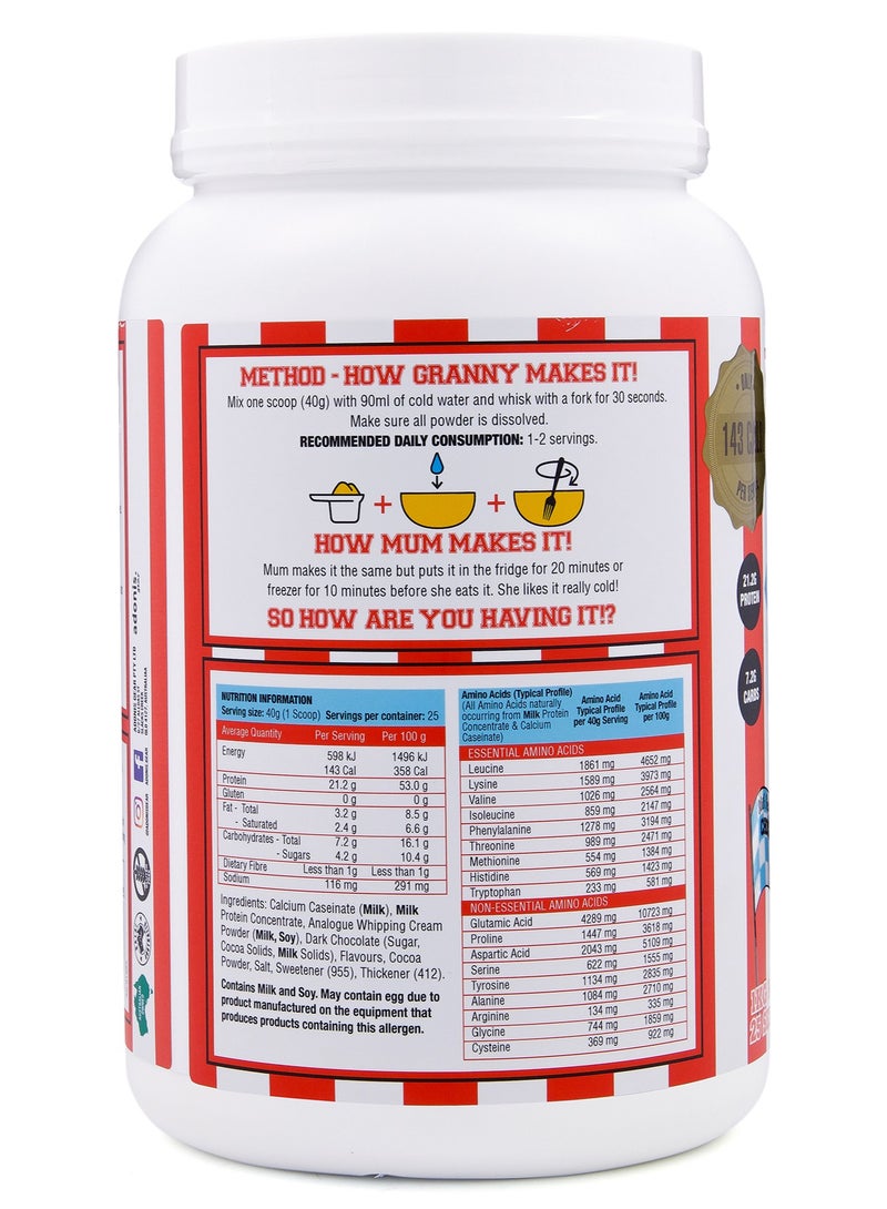 آدونیس عجينة كوكيز البروتين من أدونيس، 1 كجم، تيراميسو - Image 2