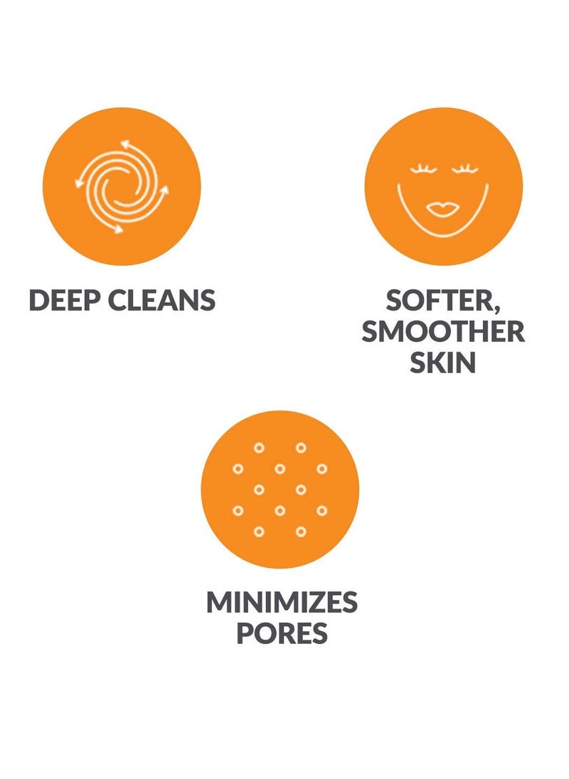 Clarisonic Deep Pore Facial Cleansing Brush Head Replacement | Compatible with Mia 1, Mia 2, Mia Fit, Alpha Fit, Smart Profile Uplift and Alpha Fit X, 1 Pack  - Image 4