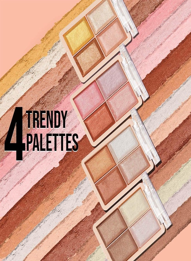 جلام 21 باليت إضاءة وأحمر خدود Glam21 Perfect Me! | تركيبة لامعة فائقة | بودرة إضاءة غنية بالأصباغ سهلة الدمج | مجموعة مكياج وجه خفيفة الوزن تدوم طويلاً تمنحكِ إشراقة متألقة | 6 غرام (اللون 02) - Image 5