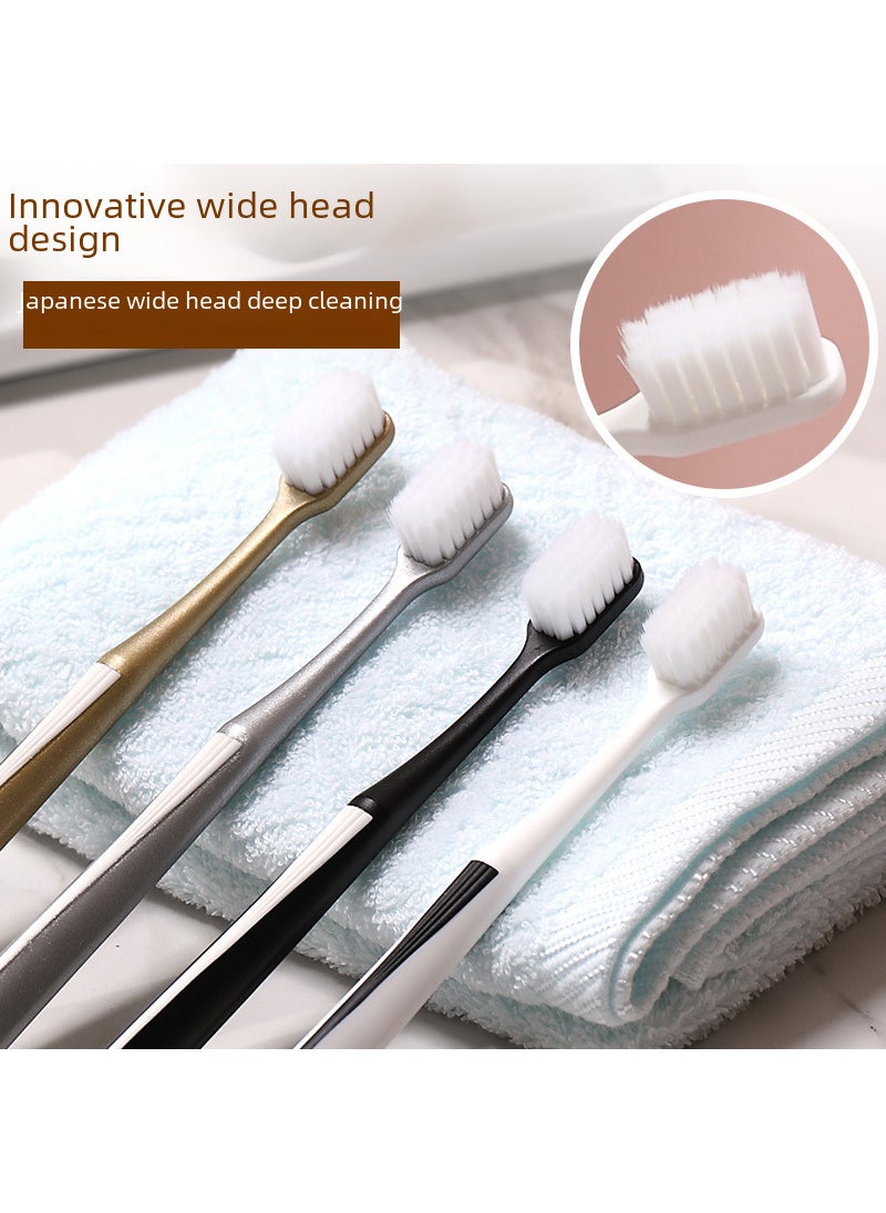 Soft Bristle Toothbrush for Adults Black and white two-pack - pzsku/Z2658767C856D5C594EF3Z/45/_/1723117842/6e3a9120-64a7-4ef2-917f-436598cc6ede