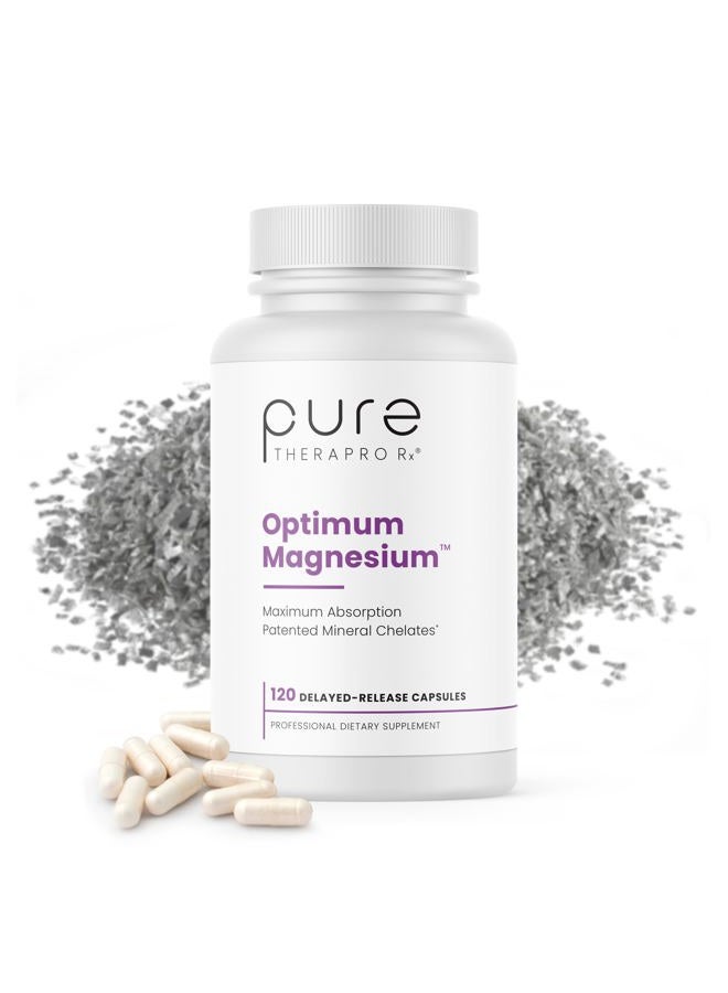 Pure Therapro Rx Optimum Magnesium Lysinate Glycinate & Di-Magnesium Malate, Made in USA | 2 Month Supply | Chelated Magnesium for Maximum Absorption, Supports Bone Health & Energy, Non-GMO - Image 1