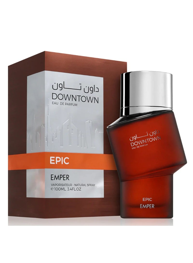 امبر داون تاون ايبك او دي بيرفيوم رجالي - 100 مللي - Image 1