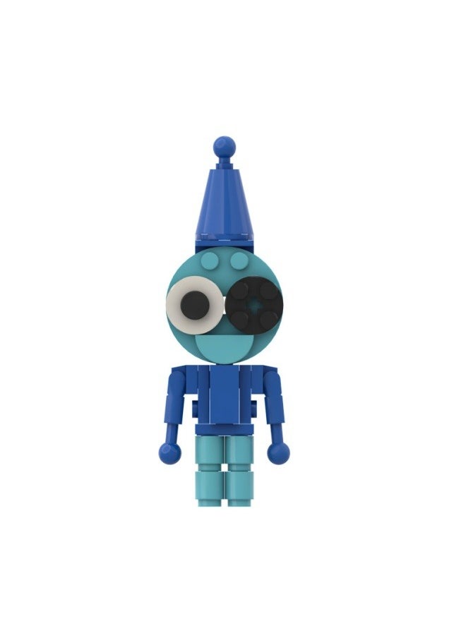 General Dandy's World Building Blocks Hand Office Boy Decoration Cake Game DIY Toy  - Image 3