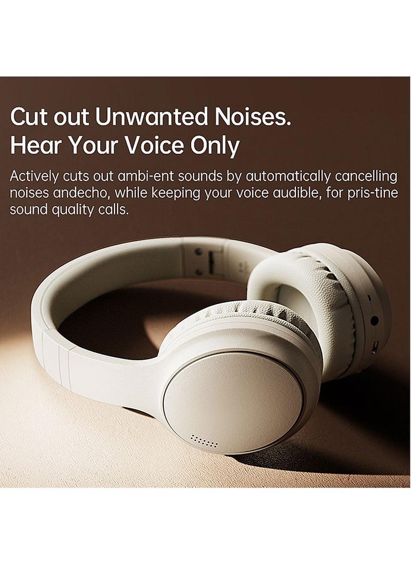 فينجر تايم سماعة رأس بلوتوث لاسلكية ANC، تعمل على تقليل الضوضاء النشطة فوق الأذن مع وضع اللعب منخفض التأخير للألعاب - Image 3