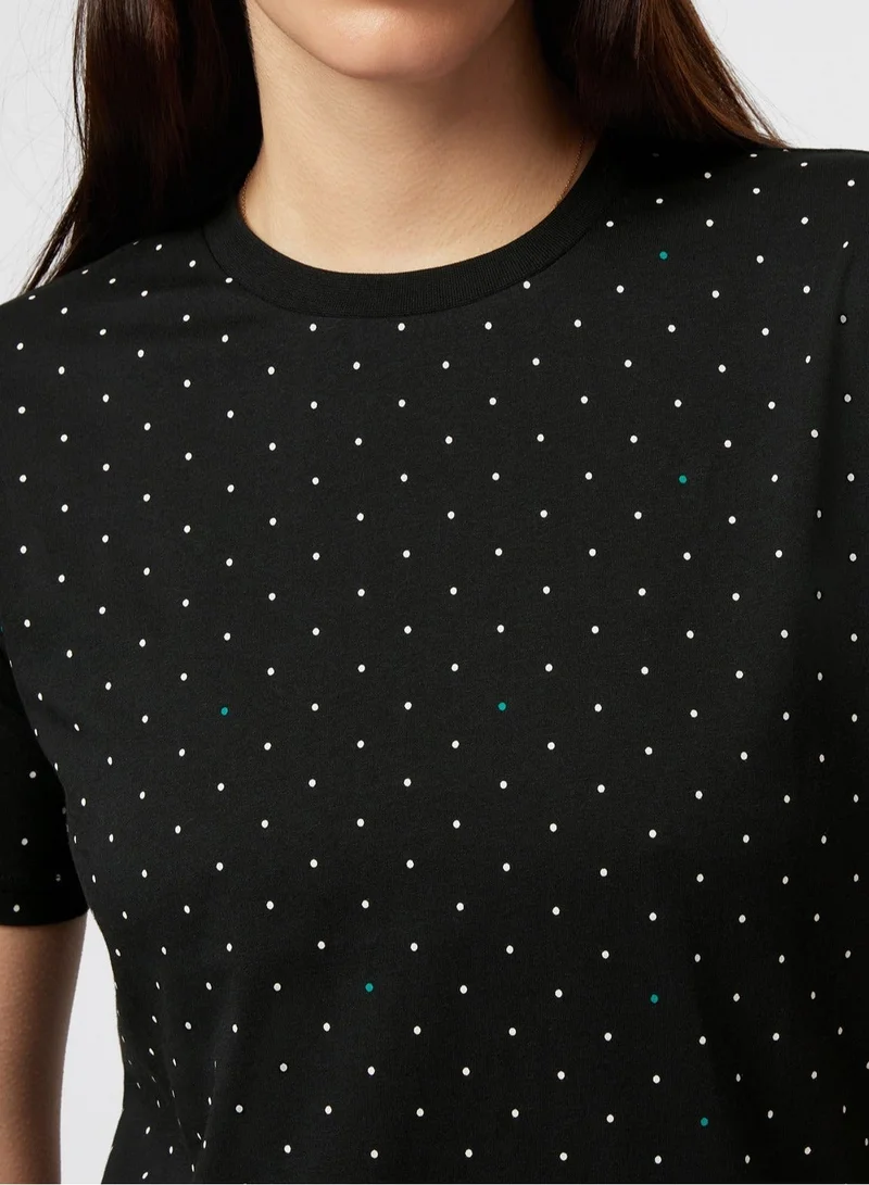 AMG Petronas Formula 1 Team  Women's Polka Dot T-shirt - Mercedes-AMG for Women | Best Price UAE