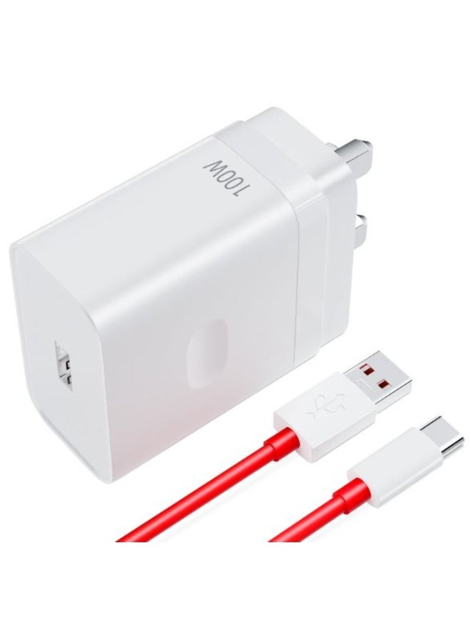 OnePlus One Original OnePlus SUPERVOOC 100W Dual Ports Power Adapter Fast Charger - Image 1
