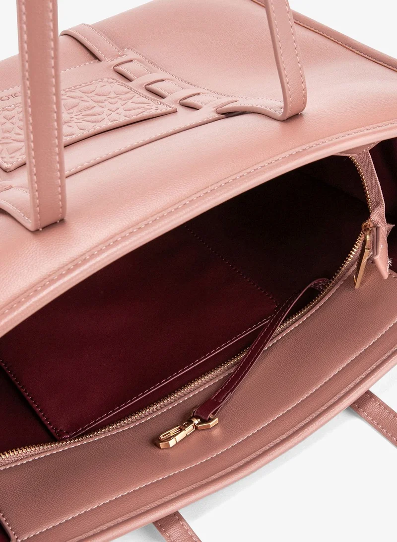 Veganologie  Arabesque Tote in Dune Made from Bamboo Fiber for Women | Best Price UAE