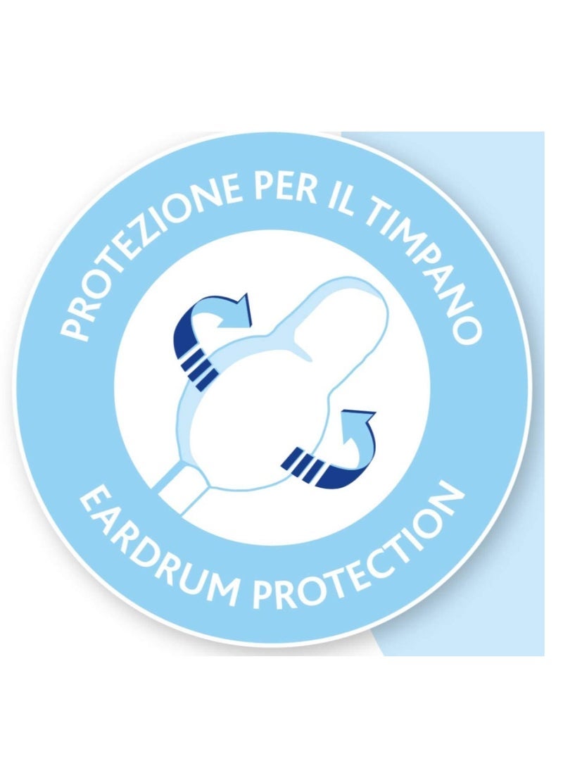 شيكو أعواد قطن مع حماية طبلة الأذن، 60 قطعة | لتنظيف أذن الطفل | مصنوع من الجذع الورقي | آمن وصحي | قابل للتحلل البيولوجي - Image 4