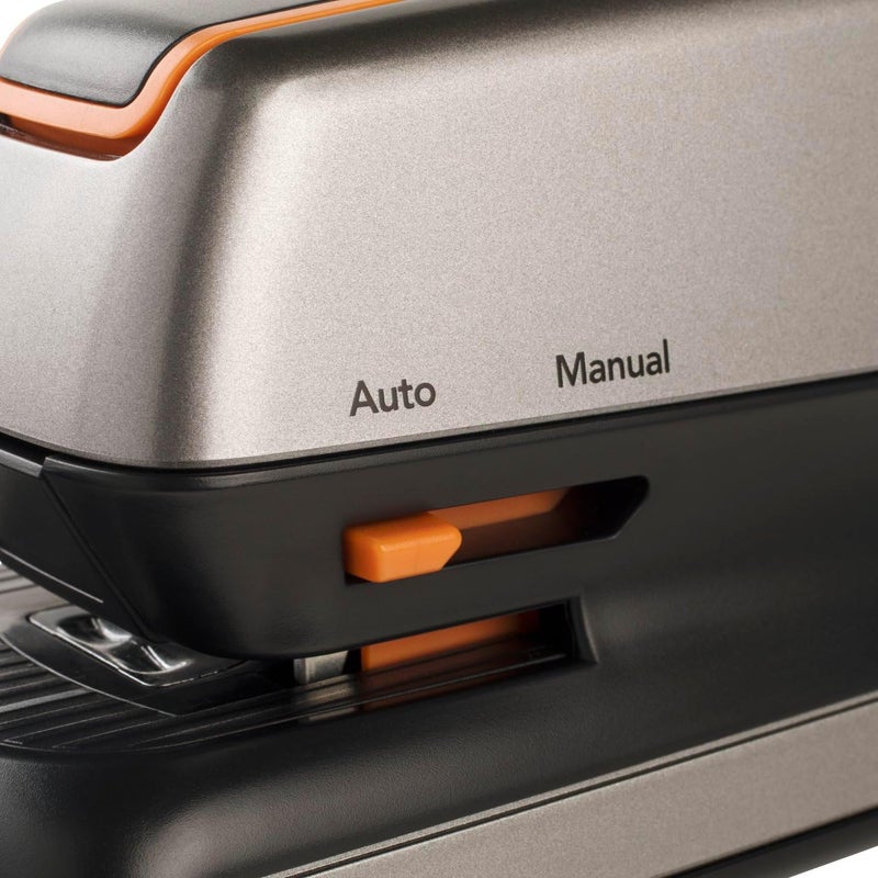 Swingline Optima Grip Electric Stapler - 20-Sheet Capacity, Ergonomic Design, Silver - Image 4