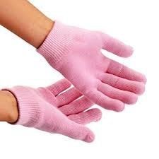 Maharsh SPA Moisturizing Skincare Gel Therapy Treatment Gloves Spa gel gloves for women girls Moisturizing gloves can keep your hands more beautiful (Pink) - Image 3