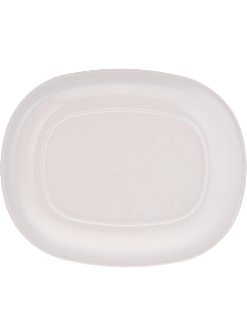 Servewell Melamine Henna Oval Serving Plate-31cmX25cm - Image 3