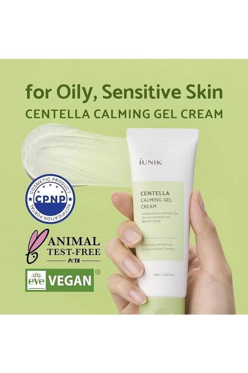 iUNIK Centella Calming Gel Cream 60 ml - Image 2