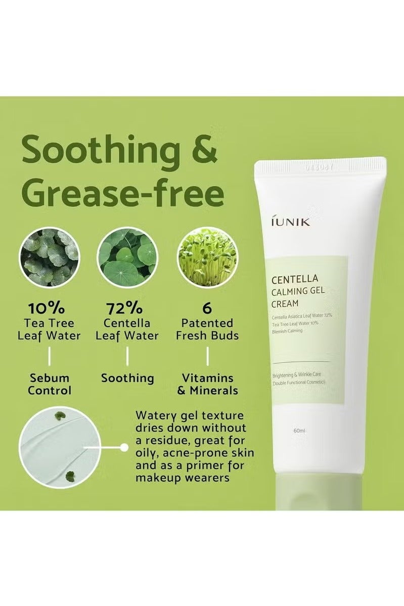 iUNIK Centella Calming Gel Cream 60 ml - Image 3