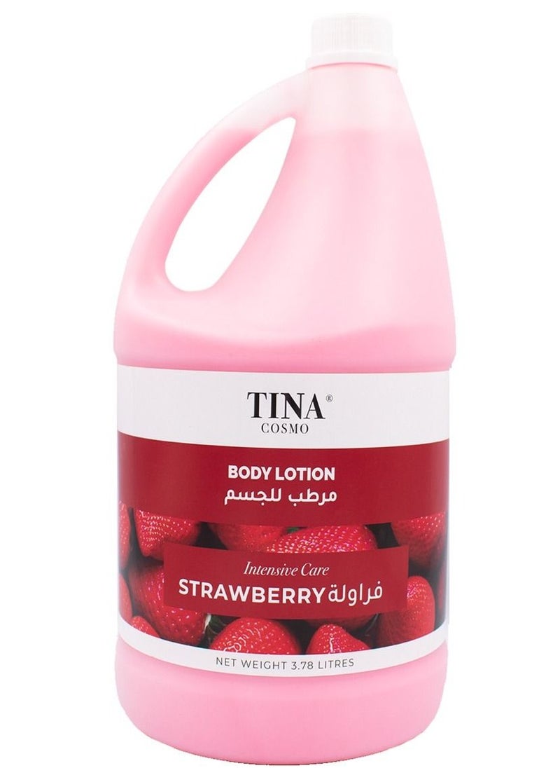 Tina Cosmo Body Lotion Strawberry 3.78 L  - Image 1