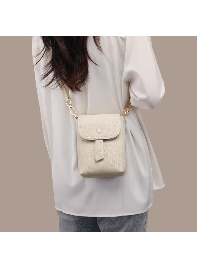 Yuyula Leather Handbag, Women's Bag, Phone Pouch, Brand Light Luxury Mini Crossbody Bag, Birthday Gift, High-end Feel, For Girlfriend Or Wife - Image 1