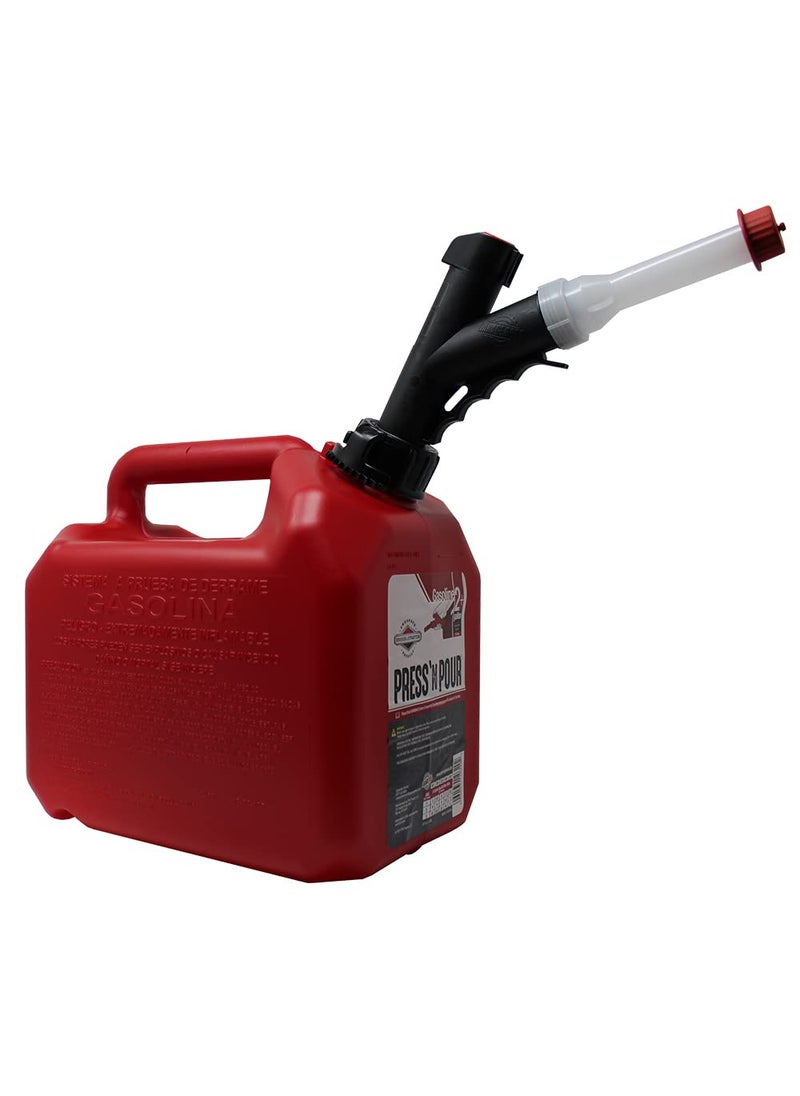 GARAGE BOSS Garage Boss Press N Pour Gas Can  2 gallon  Red  SKU GB320 