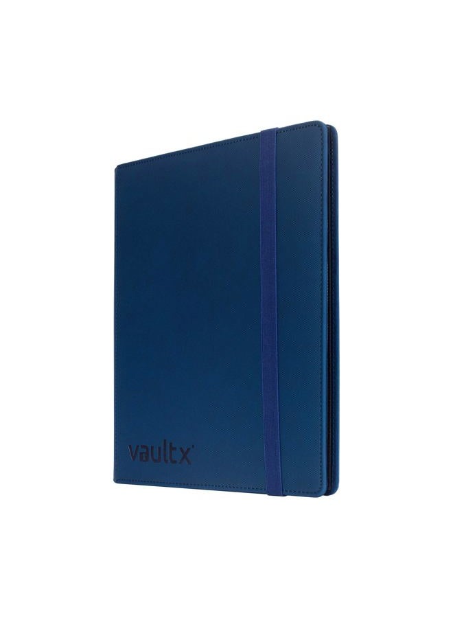 Vault X 9 Pocket Trading Card Strap Binder, 360 Cards, Premium Exo-Tec Album Material, 20 Side-Loading Pages, Folder for Collectible Games, Sports, TCG (Blue) - Image 3