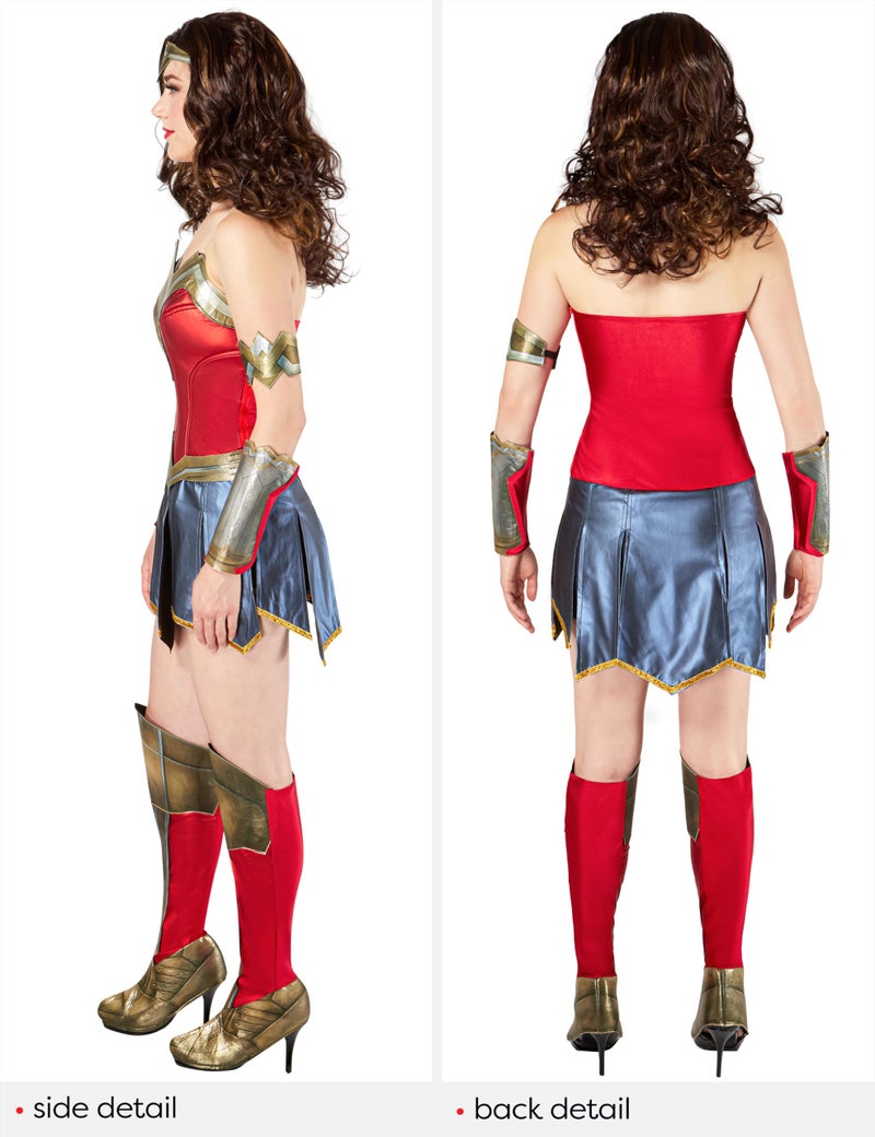 Rubies زي المرأة المعجزة 84 من DC Comics للنساء من روبيس، كما هو موضح، كبير - Image 2