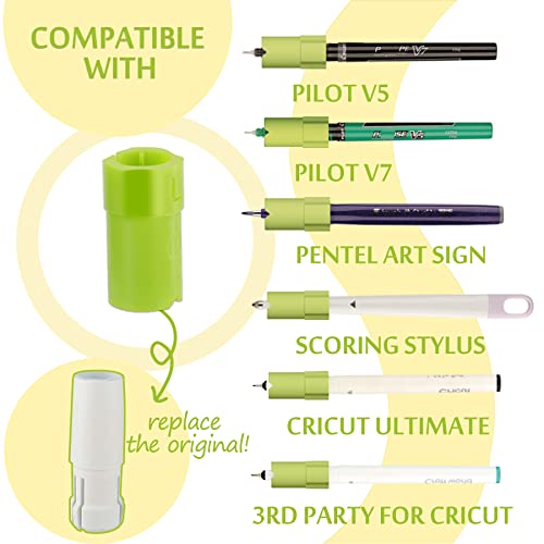 CRAVERLAND Pens Adapters for Explore 4 3 Air 2 Air Maker 4 3 Maker,Replace The Original Adapter,Compatible with Sharpie (Fine Point/Ultra Fine Point/Art/Paint/Liquid Highlighter) Pens,10 Pack - Image 4
