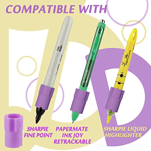CRAVERLAND Pens Adapters for Explore 4 3 Air 2 Air Maker 4 3 Maker,Replace The Original Adapter,Compatible with Sharpie (Fine Point/Ultra Fine Point/Art/Paint/Liquid Highlighter) Pens,10 Pack - Image 3