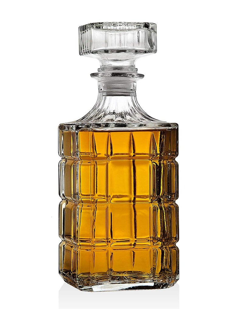 Lefonte Whiskey Decanter for Scotch Liquor Bourbon or Wine - 750ml - Image 1