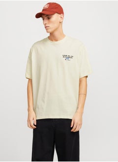 Jack Jones Graphic Print Crew Neck T-Shirt  - Image 2