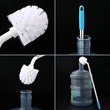 MSS Store 20L Water Can Cleaning Brush for Plastic Water Bottles Plastic Water Dispensers and Water Cans 360 Rotating Long Handle Cleaner Brush Pack of 1 M C B 1  - Image 1