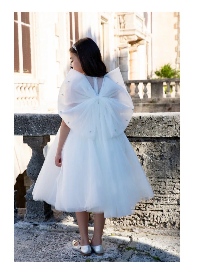 فيا بامبينو فستان مناسبات تول - Image 2