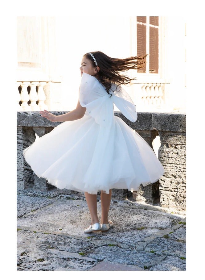 فيا بامبينو فستان مناسبات تول - Image 3