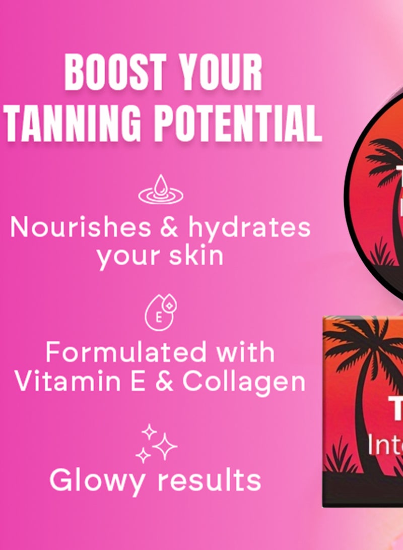 Hllozzi 100ml Watermelon Tanning Intensifying Gel for Men and Women Create Bronze Skin Extreme Intensive Tanning Soft Gel Tanning Lotion Accelerator Tanning Cream Self Tanner Gel for Skin Tanning Sunless Tanner - Image 4