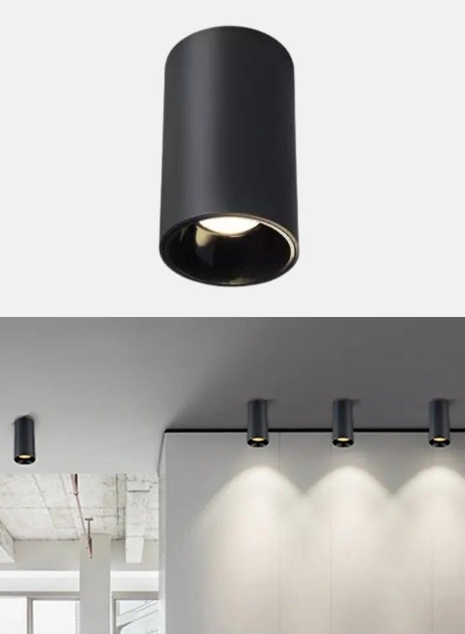 تارجت مصباح سقف LED داخلي 12 وات أسود  - Image 1