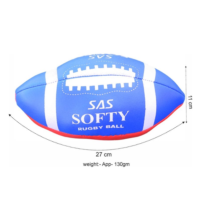 SAS SPORTS Rugby Ball Soft Football Rugby - Image 2
