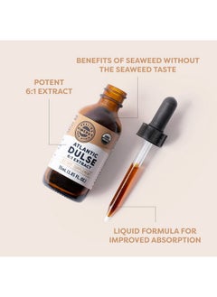 Vimergy Usda Organic Atlantic Dulse Extract 55 Servings Raw Liquid Seaweed Dulse Supplement Drops Alcoholfree Vegan & Paleo Friendly (55 Ml)  - Image 4