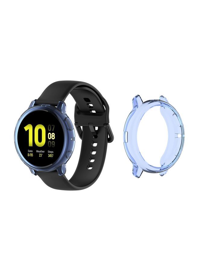 NIBEMINENT Bumper Case Cover For Samsung Active 2 Smartwatch Blue - Image 2