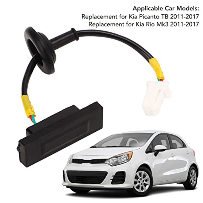 Zunate OEM 812601W220, Tailgate Trunk Release Switch Button, Rear Trunk Release Switch Button Replacement for Picanto TB 20112017 - Image 3
