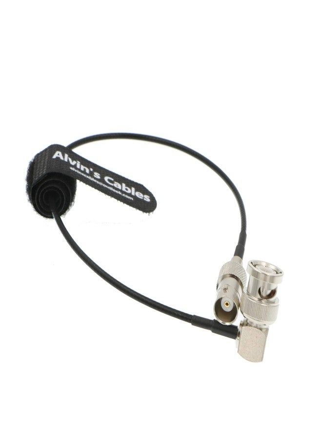 Alvin's Cables BNC Right Angle Male to BNC Female SDI Cable for Camera 50 Ohm - Image 3