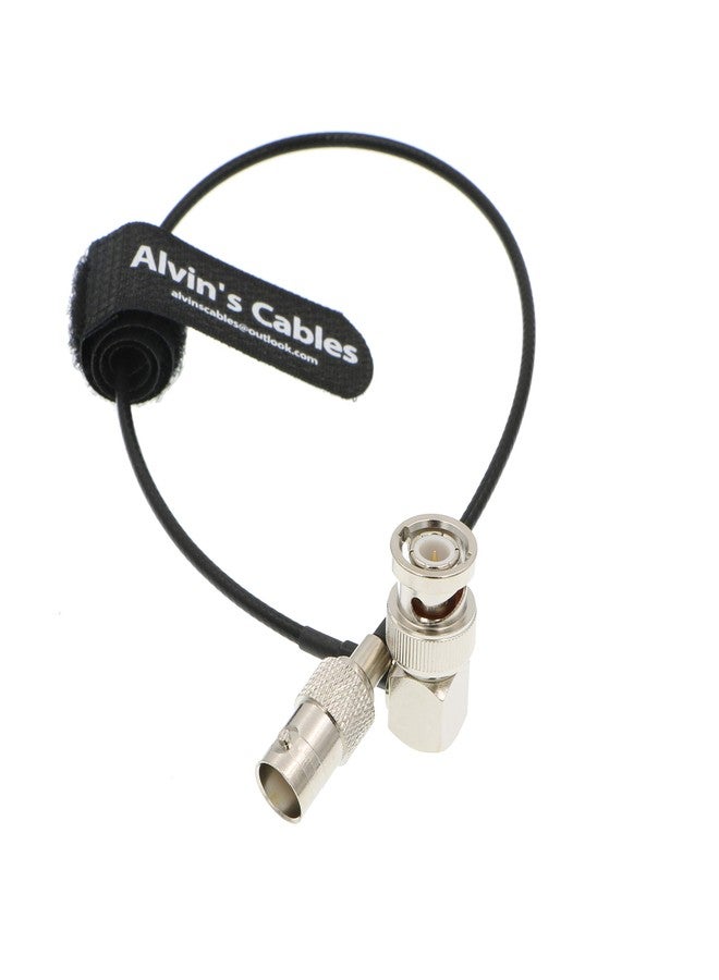 Alvin's Cables BNC Right Angle Male to BNC Female SDI Cable for Camera 50 Ohm - Image 2