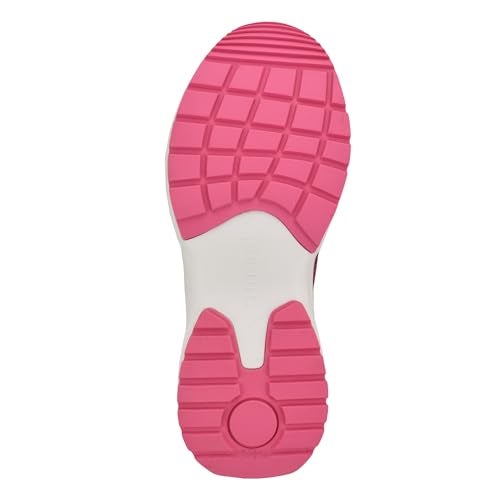 GUESS Women's Samra Sneaker, Pink/White 660, 9.5 - Image 4