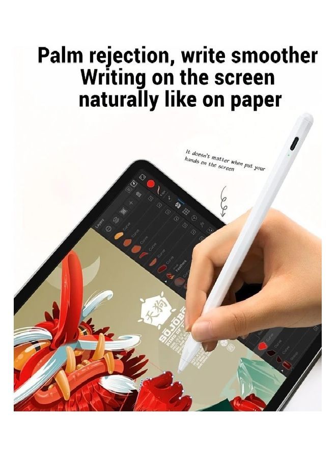 JOYROOM Digital Active Stylus Pen For iOS And Android Touch Screens Devices White - Image 5