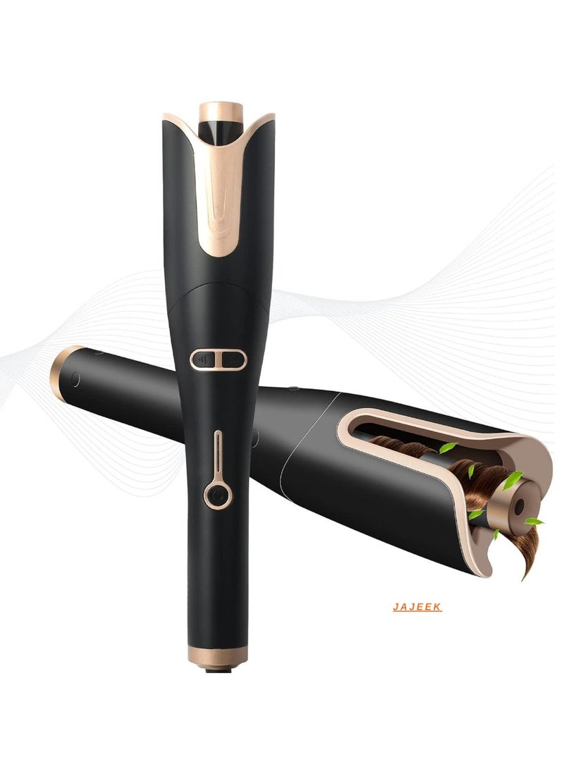 JAJEEK Automatic Ceramic Hair Curler for Curly Hair – 360° Rotation, Multi-Speed Settings, Ceramic Technology for Smooth & Long-Lasting Curls – Professional Curling Iron (DX1354) - Image 1