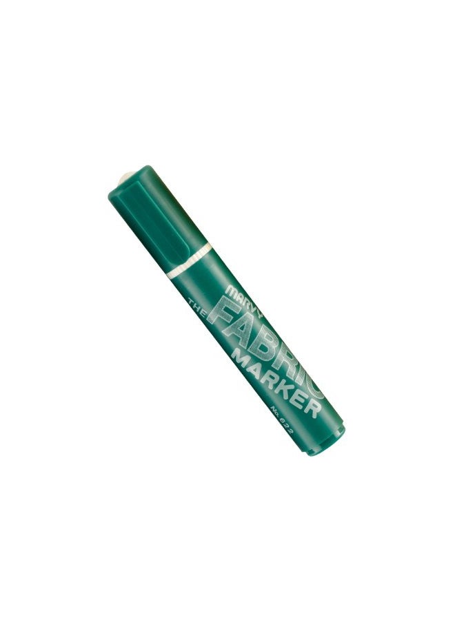 UCHIDA Marvy Broad Point Fabric Marker Art Supplies, Green - Image 1