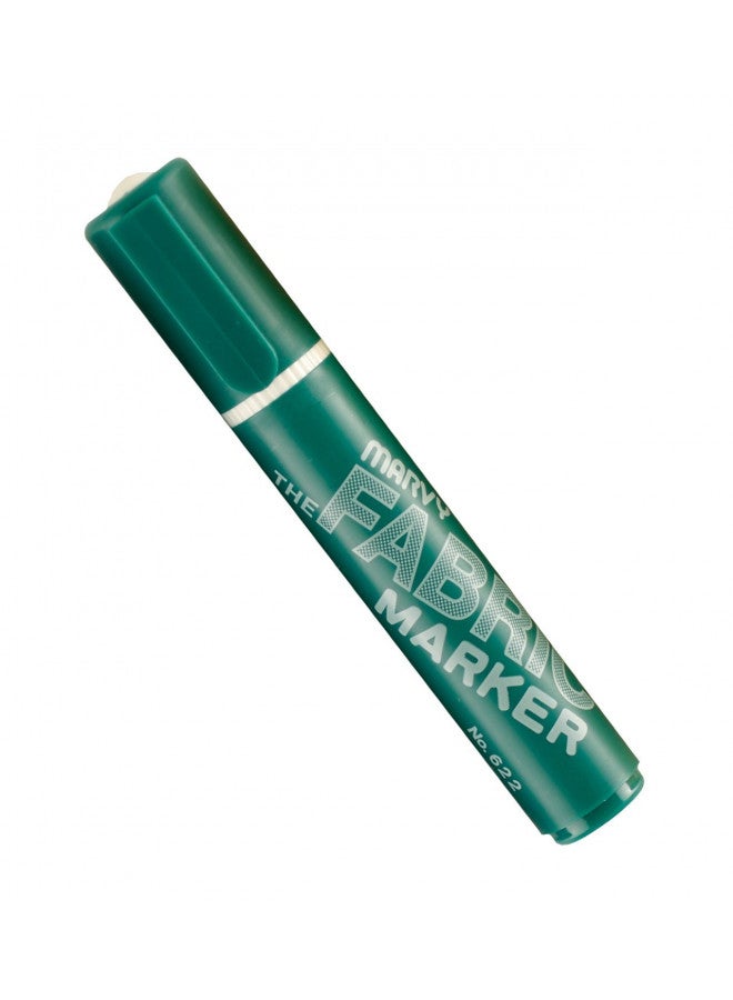 UCHIDA Marvy Broad Point Fabric Marker Art Supplies, Green - Image 2
