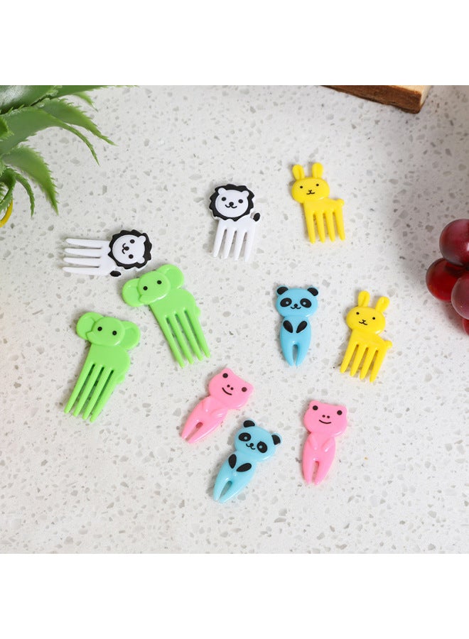 Daily Use Dining Kitchen Utensils/fruit Fork/fruit Fork Stainless Steel Durable Easy To Clean Ideal For Home Restaurant-Specifications:8pc Panda Opp Bag  - Image 3