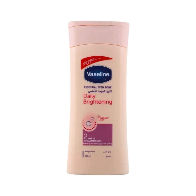 Vaseline Essential Even Tone Daily Brightening Body Lotion With Vitamin B3- 200ml - Image 1