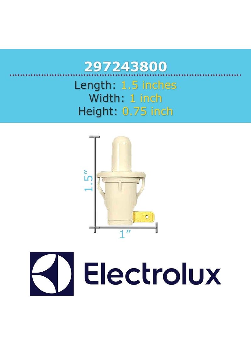 Electrolux GENUINE Electrolux 297243800 Light Switch  - Image 3