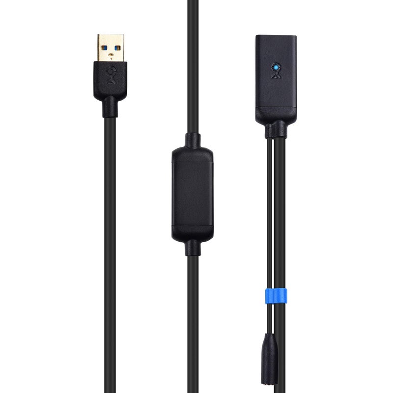 Cable Matters Active USB Extension Cable 32.8 ft / 10m (USB 3.0 Extension Cable Male to Female) with Signal Booster for Hard Drive, Webcam and More - Image 3