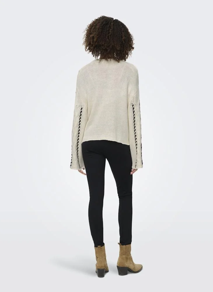 اونلي Onltessa Pull Over Knitted Sweater