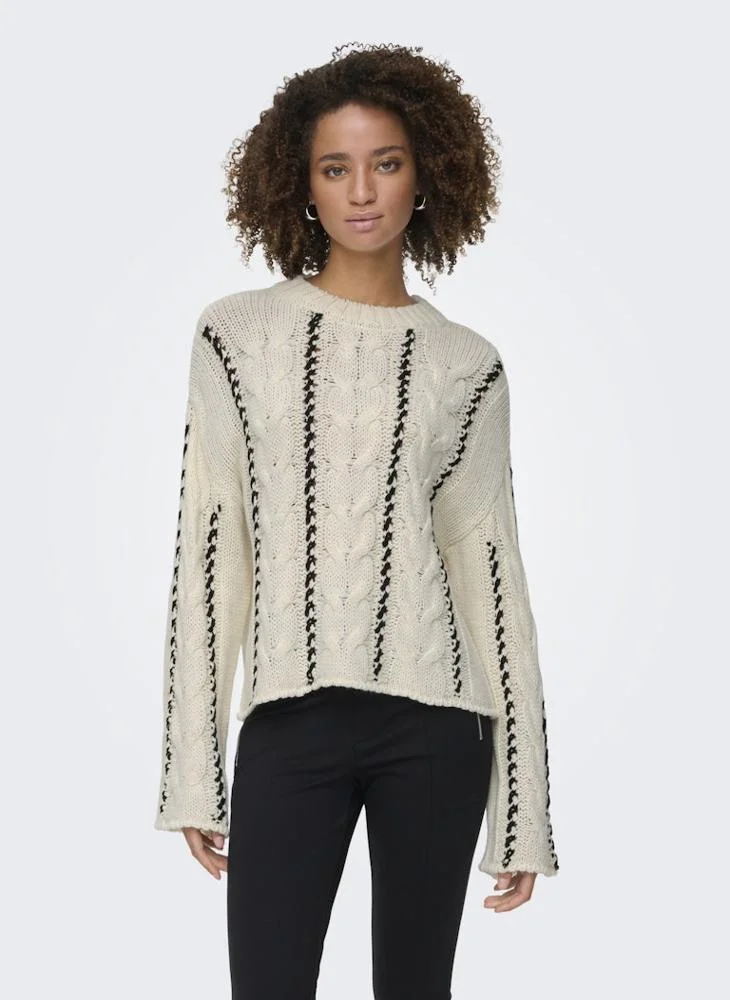 اونلي Onltessa Pull Over Knitted Sweater